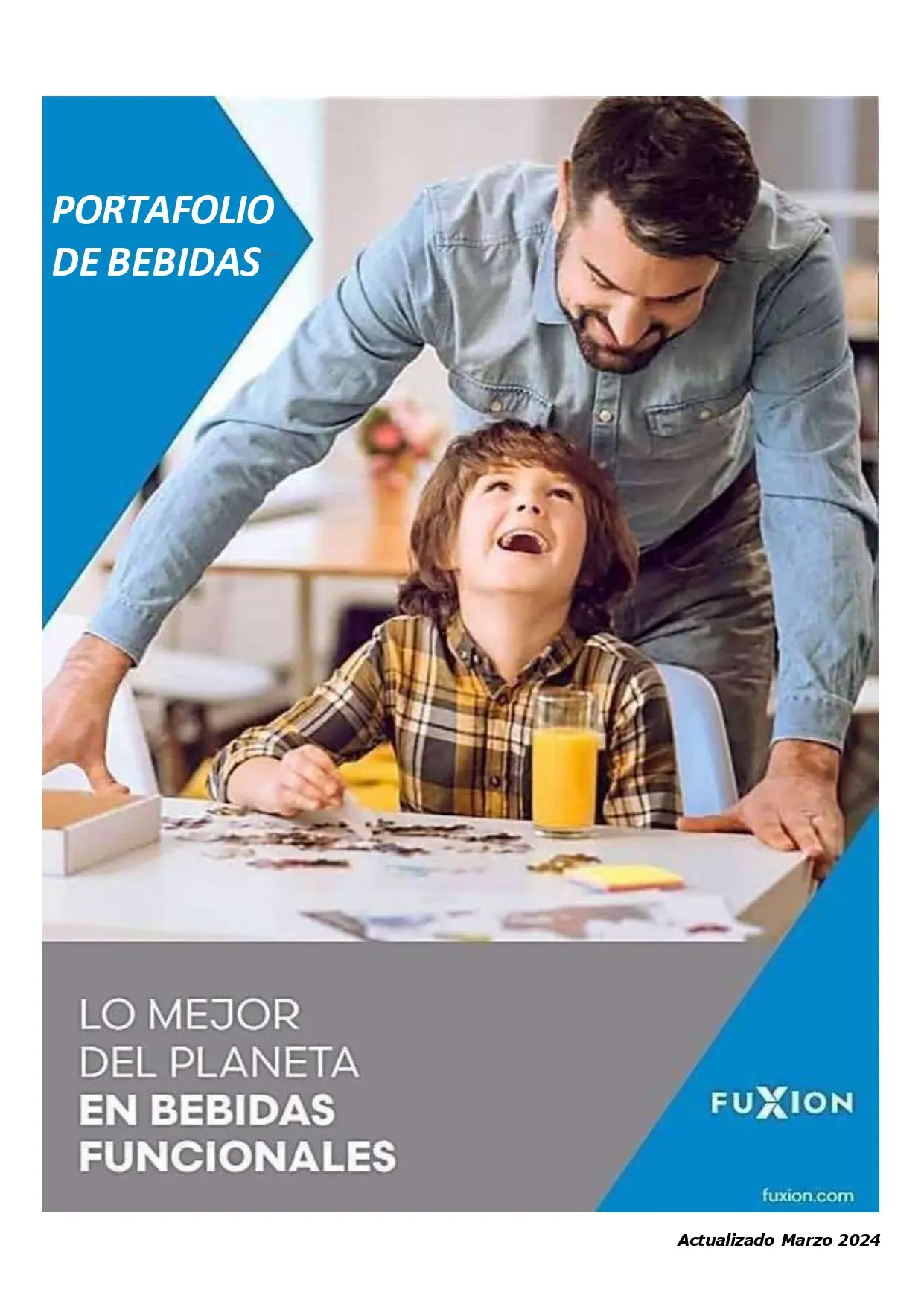 Catálogo Oficial FuXion Colombia 2026 - Página 1 del portafolio de bebidas funcionales en COP