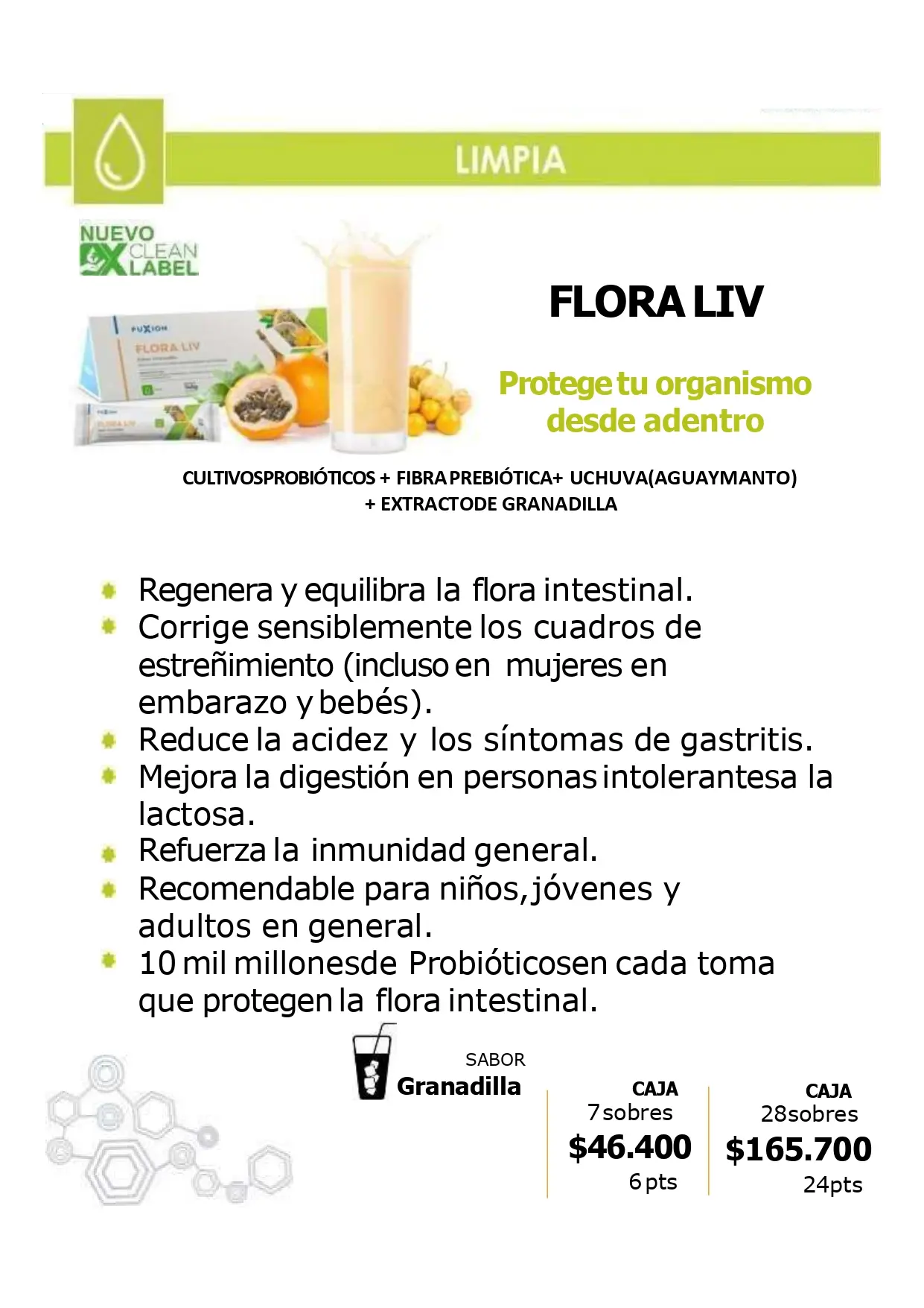 Catálogo Oficial FuXion Colombia 2026 - Página 11 del portafolio de bebidas funcionales en COP