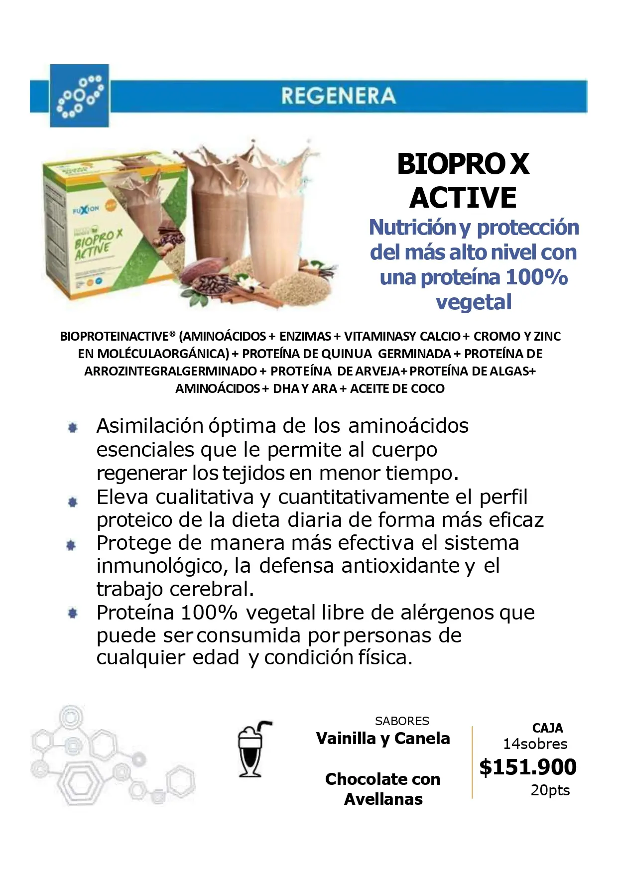 Catálogo Oficial FuXion Colombia 2026 - Página 18 del portafolio de bebidas funcionales en COP