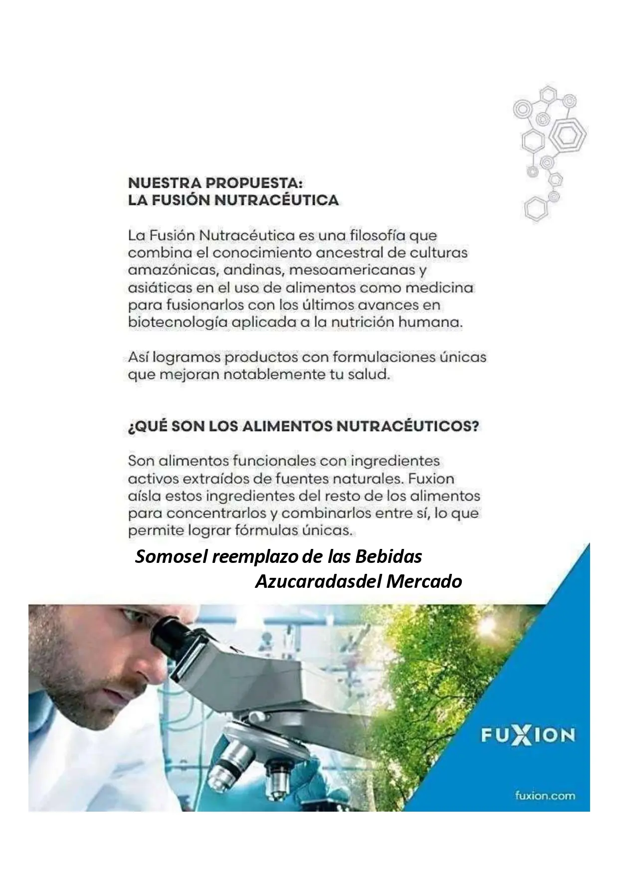 Catálogo Oficial FuXion Colombia 2026 - Página 2 del portafolio de bebidas funcionales en COP
