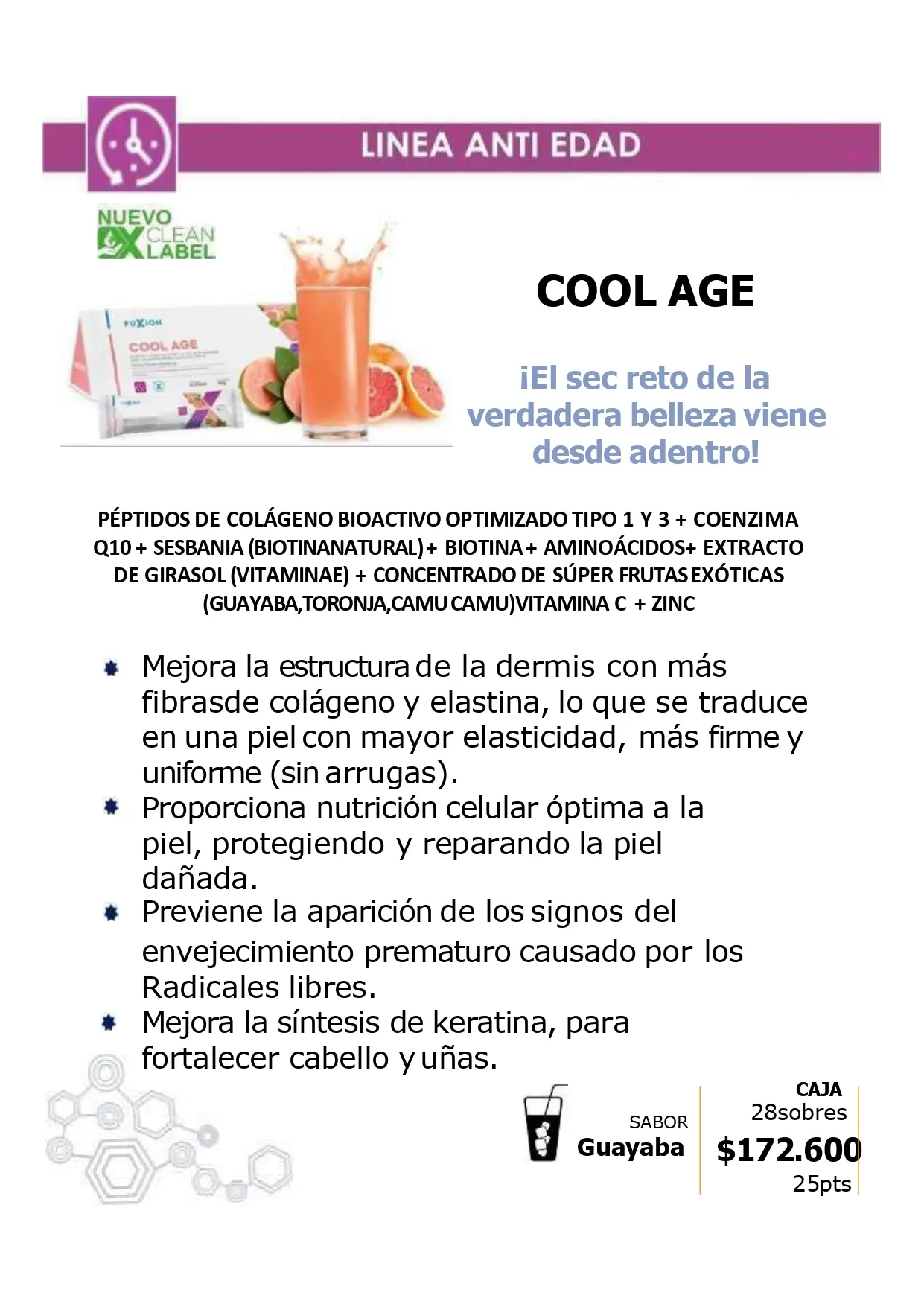 Catálogo Oficial FuXion Colombia 2026 - Página 36 del portafolio de bebidas funcionales en COP