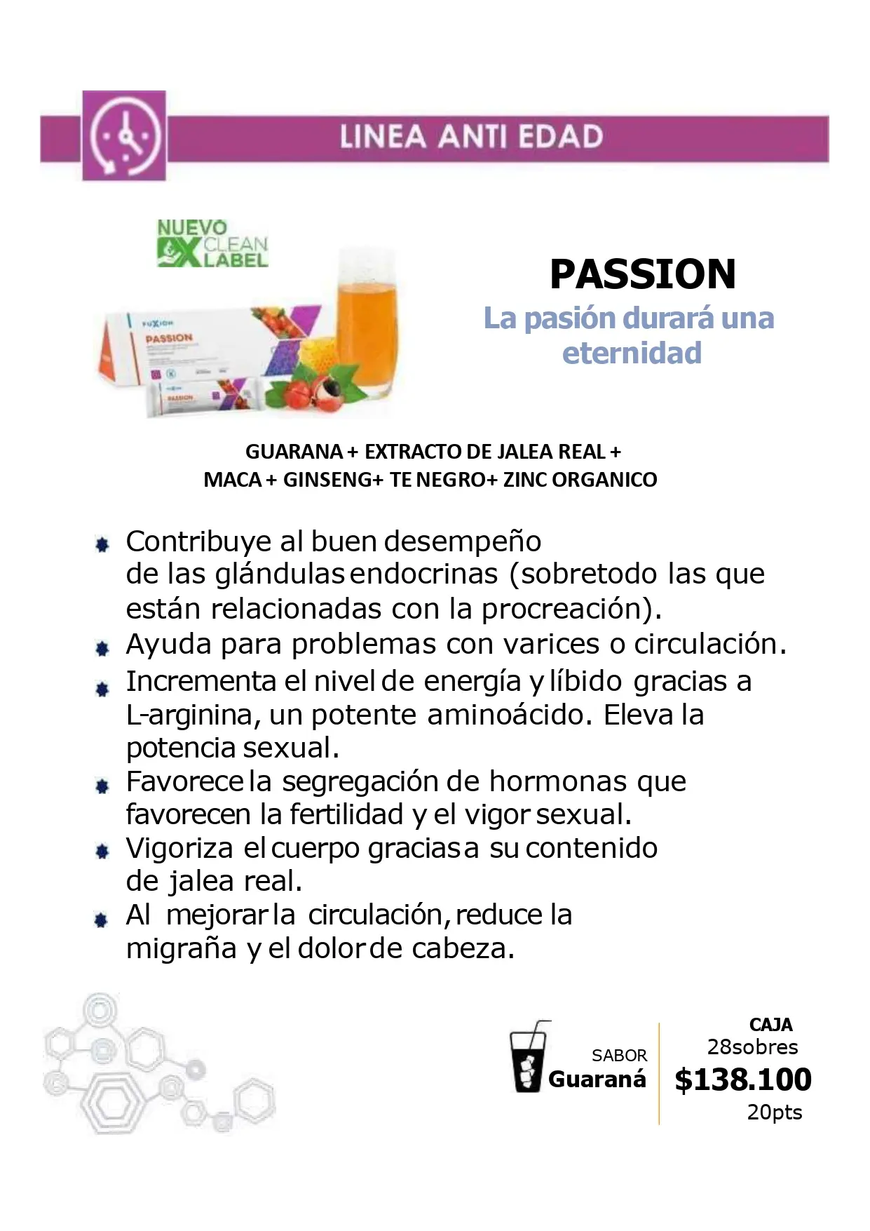 Catálogo Oficial FuXion Colombia 2026 - Página 38 del portafolio de bebidas funcionales en COP
