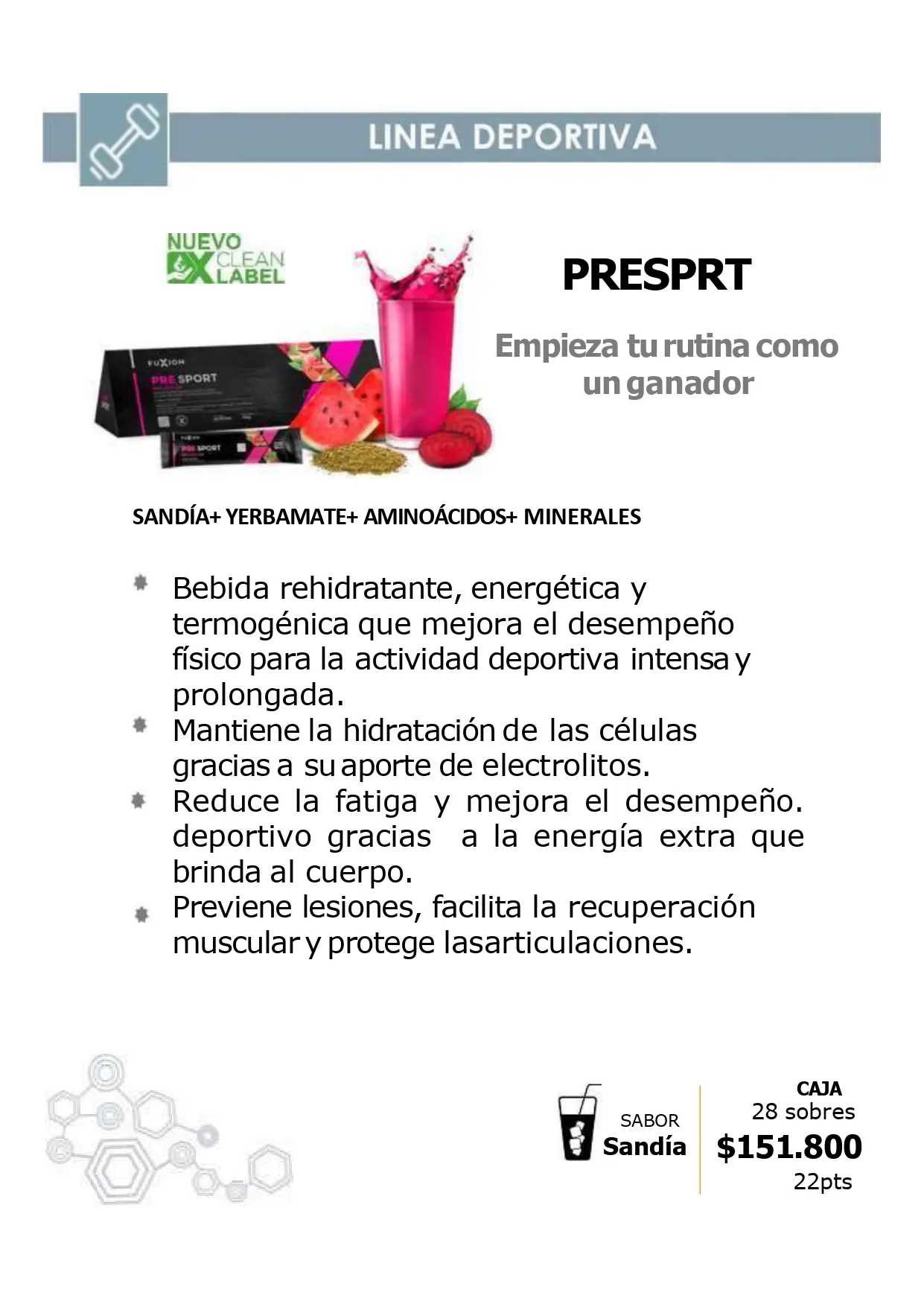 Catálogo Oficial FuXion Colombia 2026 - Página 45 del portafolio de bebidas funcionales en COP