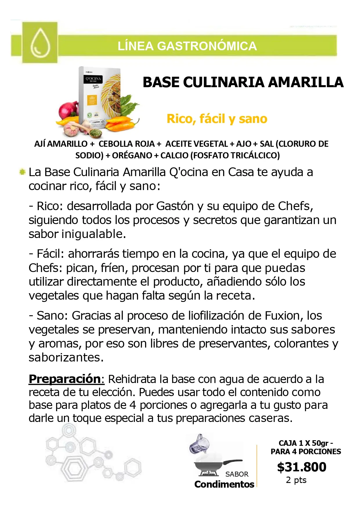 Catálogo Oficial FuXion Colombia 2026 - Página 50 del portafolio de bebidas funcionales en COP