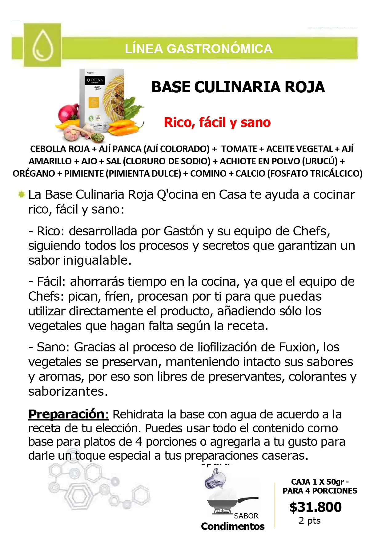Catálogo Oficial FuXion Colombia 2026 - Página 51 del portafolio de bebidas funcionales en COP