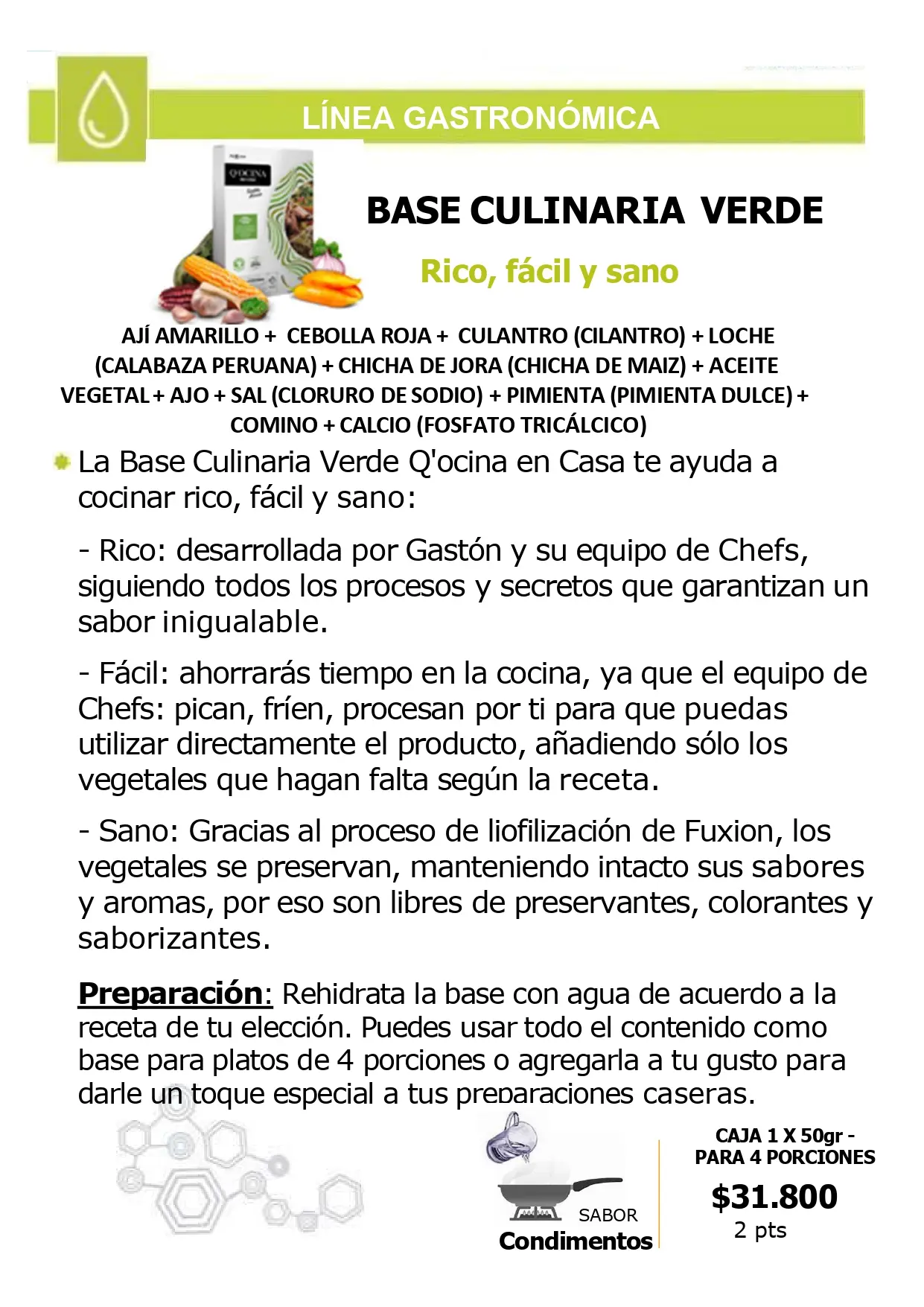 Catálogo Oficial FuXion Colombia 2026 - Página 52 del portafolio de bebidas funcionales en COP