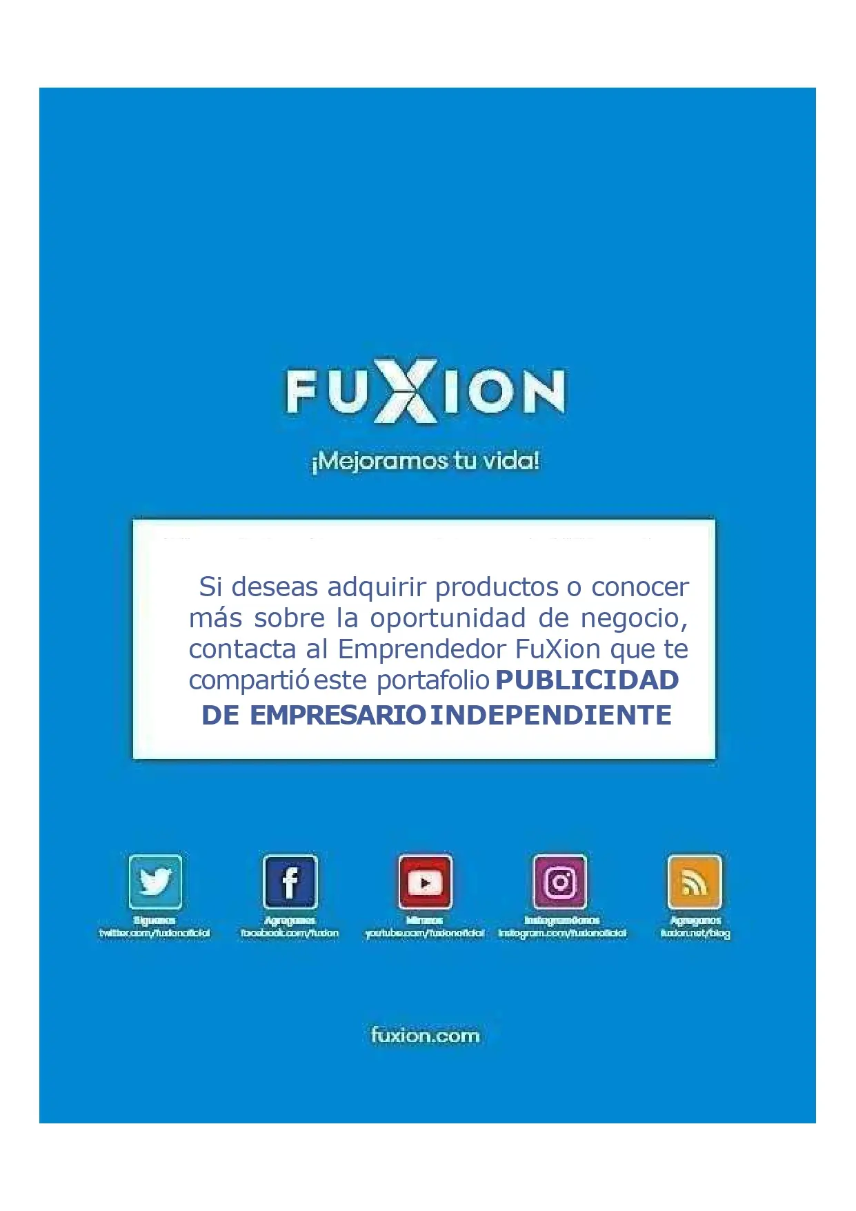 Catálogo Oficial FuXion Colombia 2026 - Página 53 del portafolio de bebidas funcionales en COP