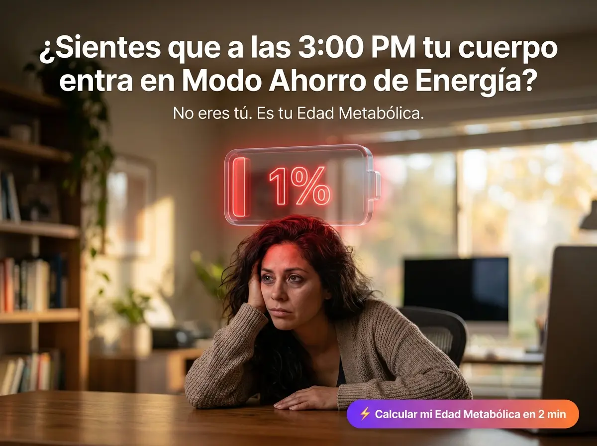 Calculadora de Edad Metabólica Biométrica - Test de salud y reactivación del metabolismo