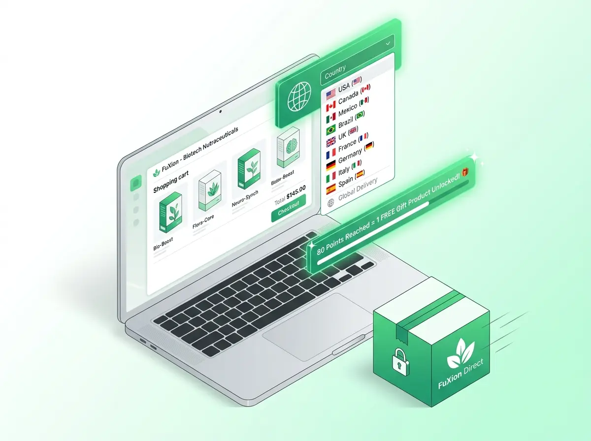 Tutorial paso a paso para comprar productos FuXion online en la tienda oficial con envío a domicilio y premios Rewards